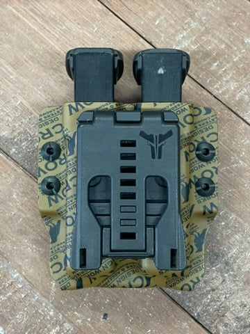 VERTICAL DOUBLE MAG RETENTION HOLDER