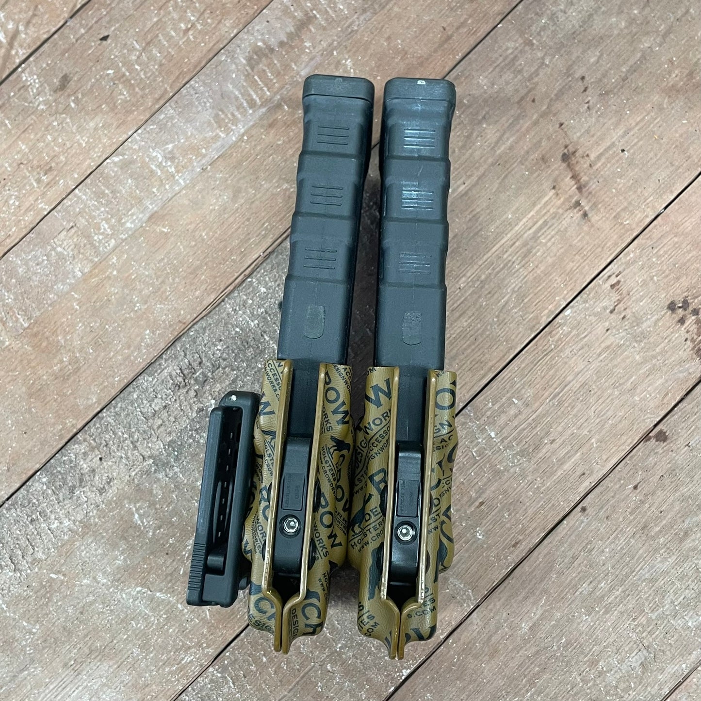 DOUBLE STACKED AR MAG RETENTION HOLDERS